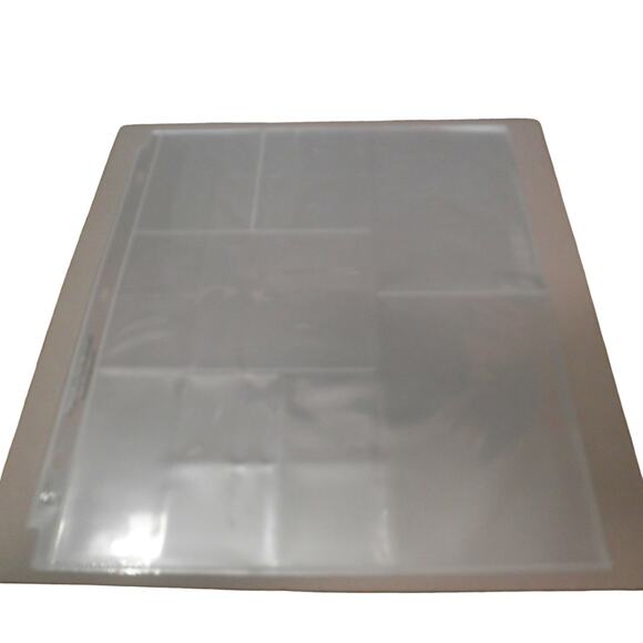 Photo Album Refill Pages 12 Pack (6-Pocket) Polypropylene Page Protectors - Picture 4 of 4